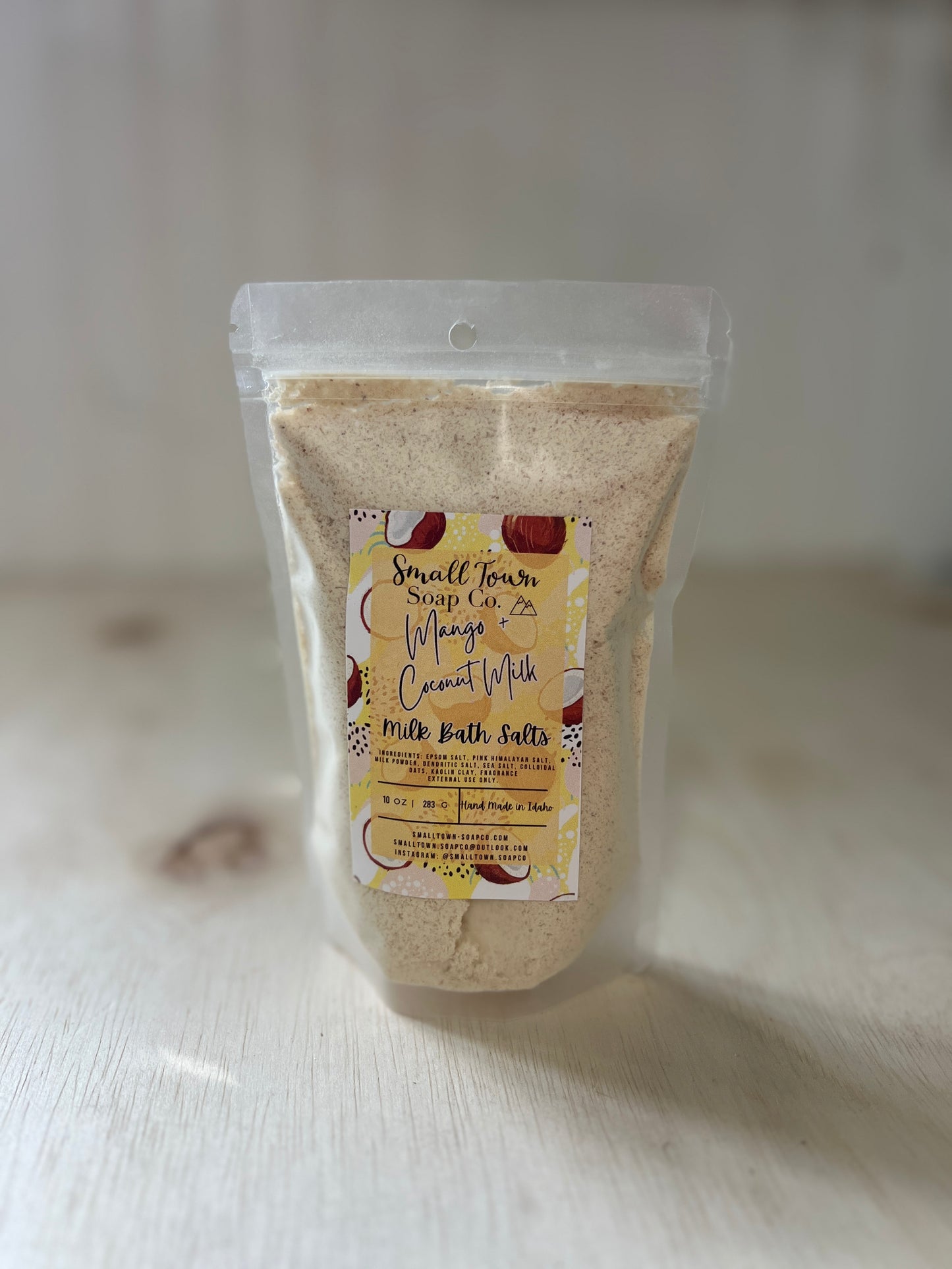 Milk Bath Salt Soak