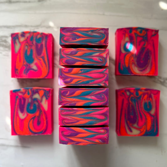 FRUIT BOWL- ORANGE, PEACH, PINEAPPLE